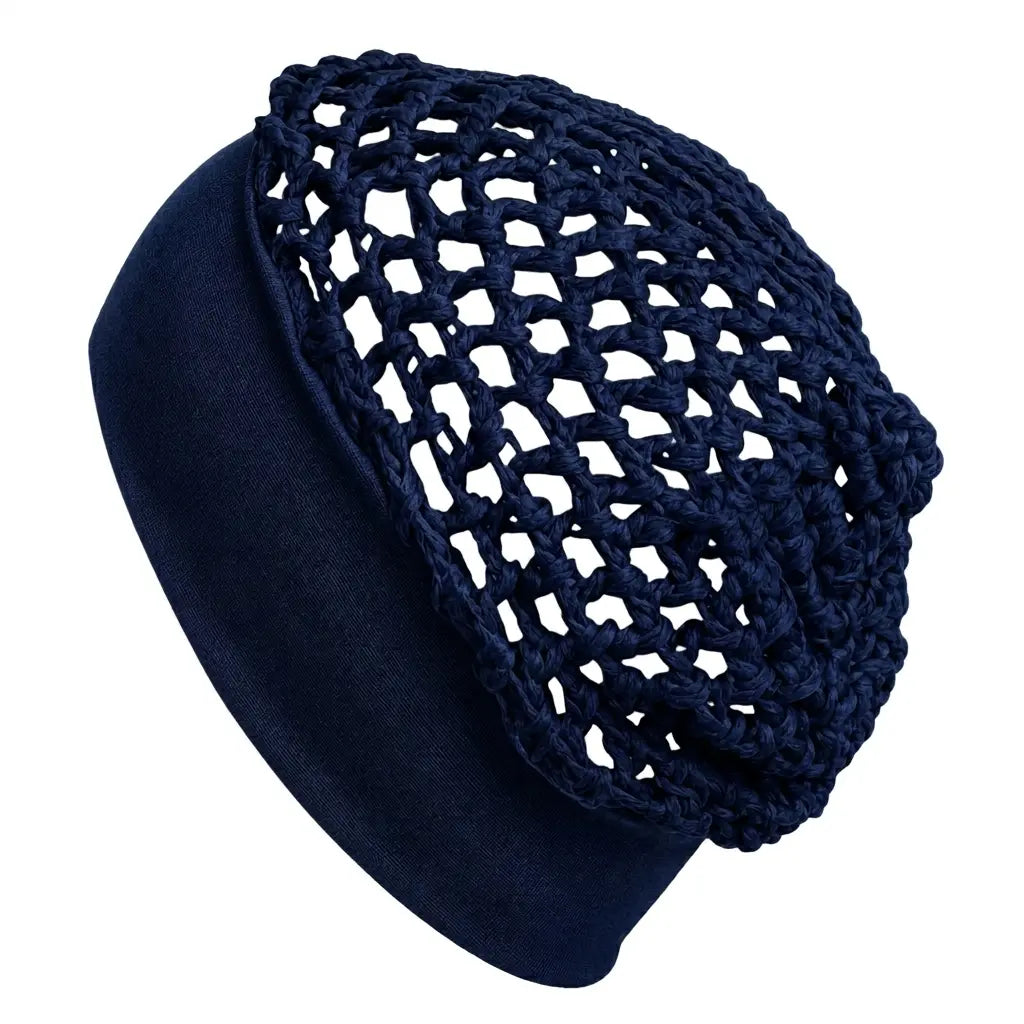 Wide-Edge Stretchy Sleeping Cap, Soft Breathable Hair Bonnet for Sleep