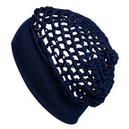 Wide-Edge Stretchy Sleeping Cap, Soft Breathable Hair Bonnet for Sleep