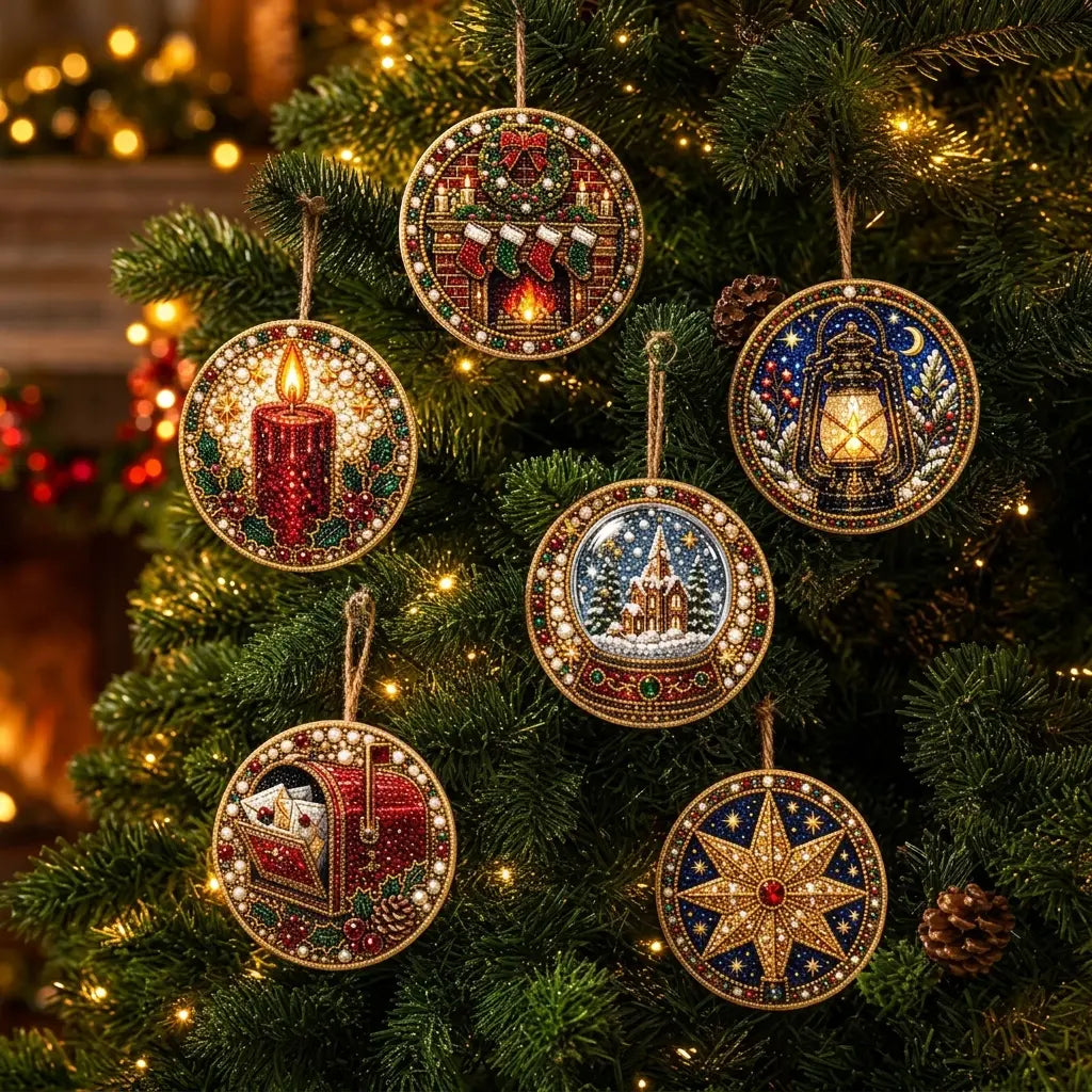 🎄Christmas DIY Diamond Painting Ornaments Kit