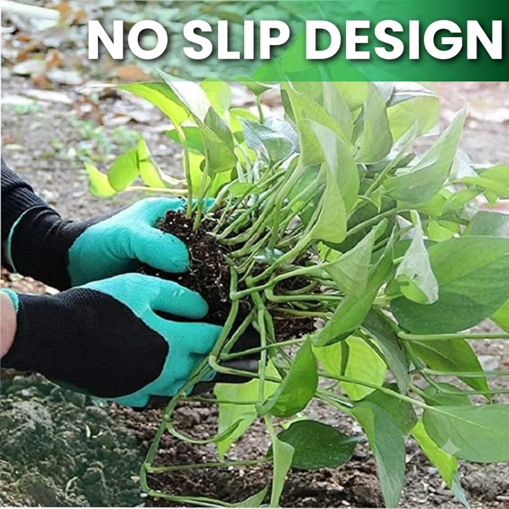 Clawed Gardening Gloves