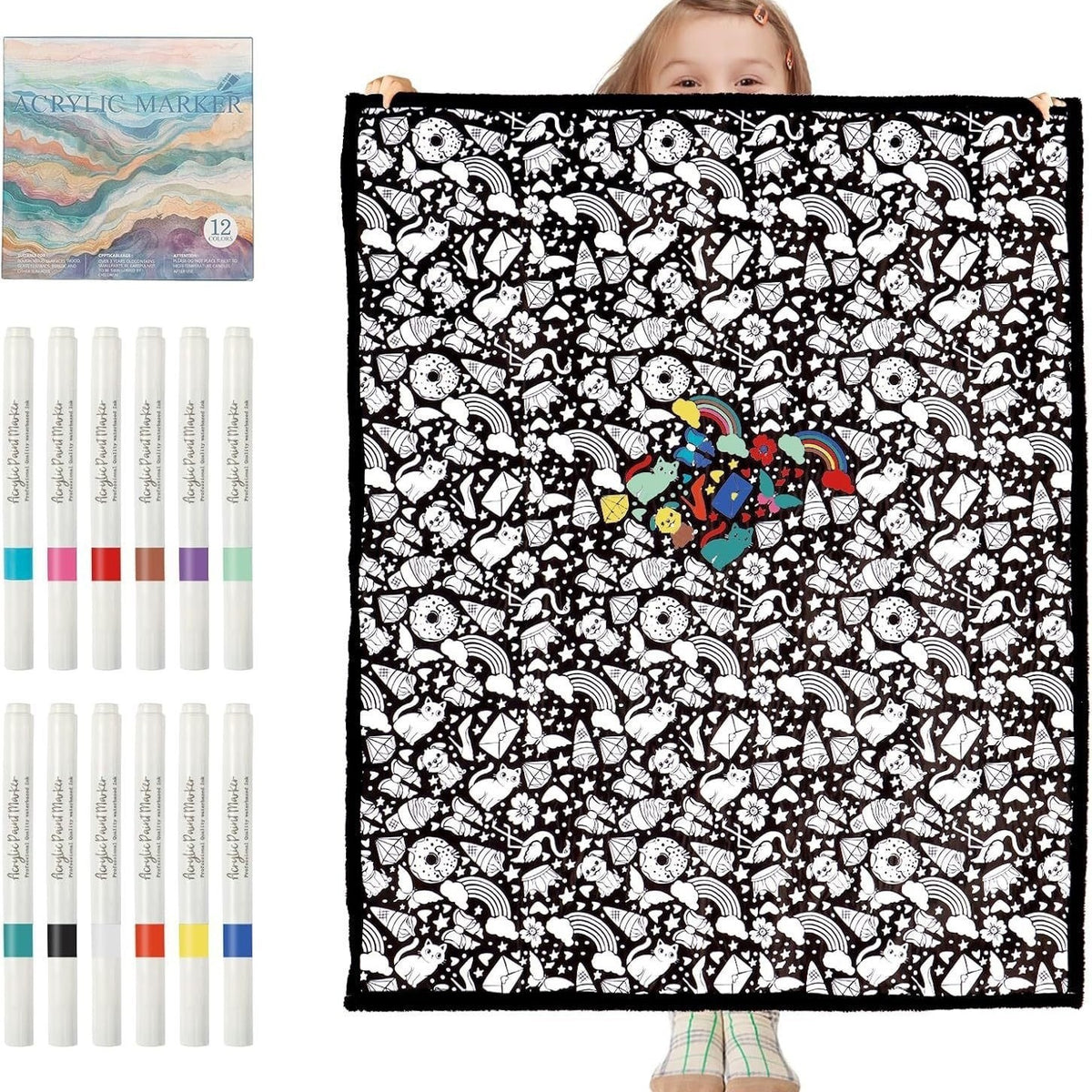 Vssal · Coloring Blanket