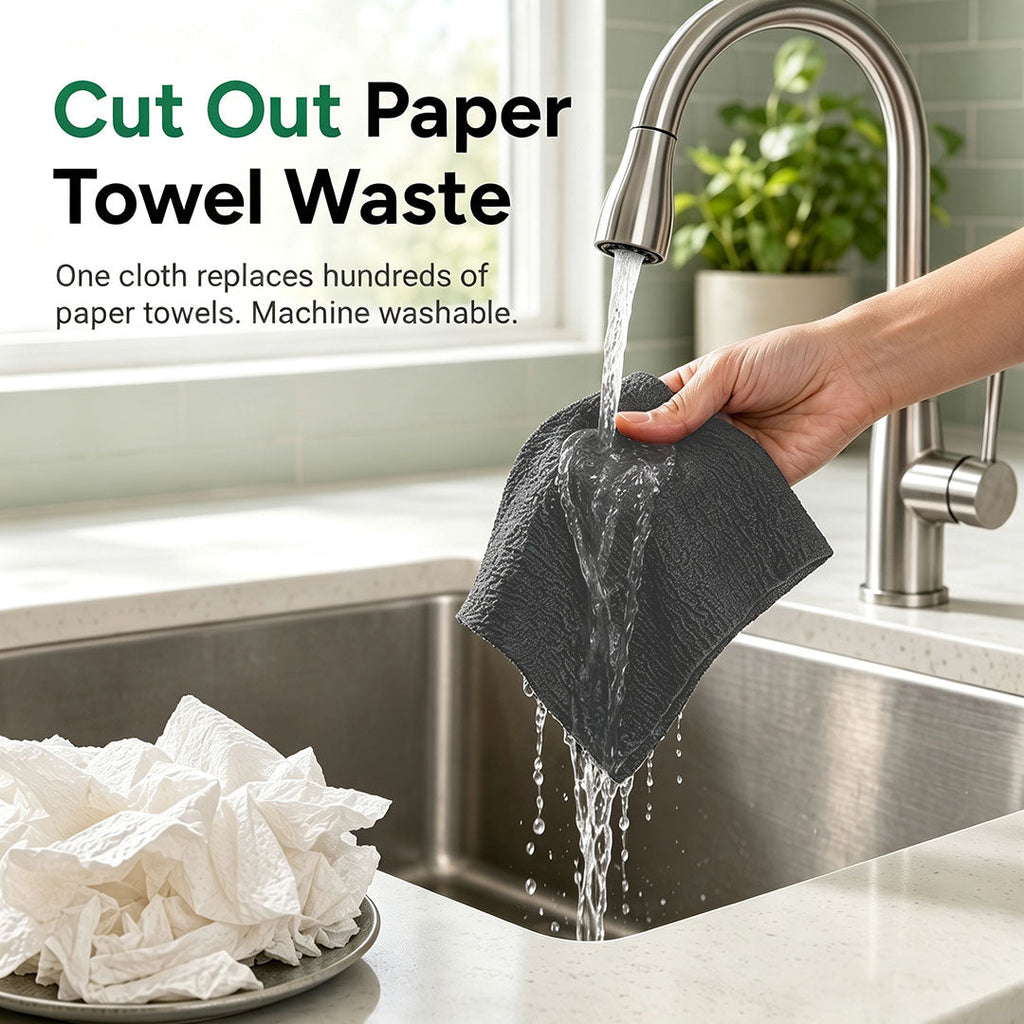 All Purpose Magic Streak Free Household Cleaning Towel (5PC)