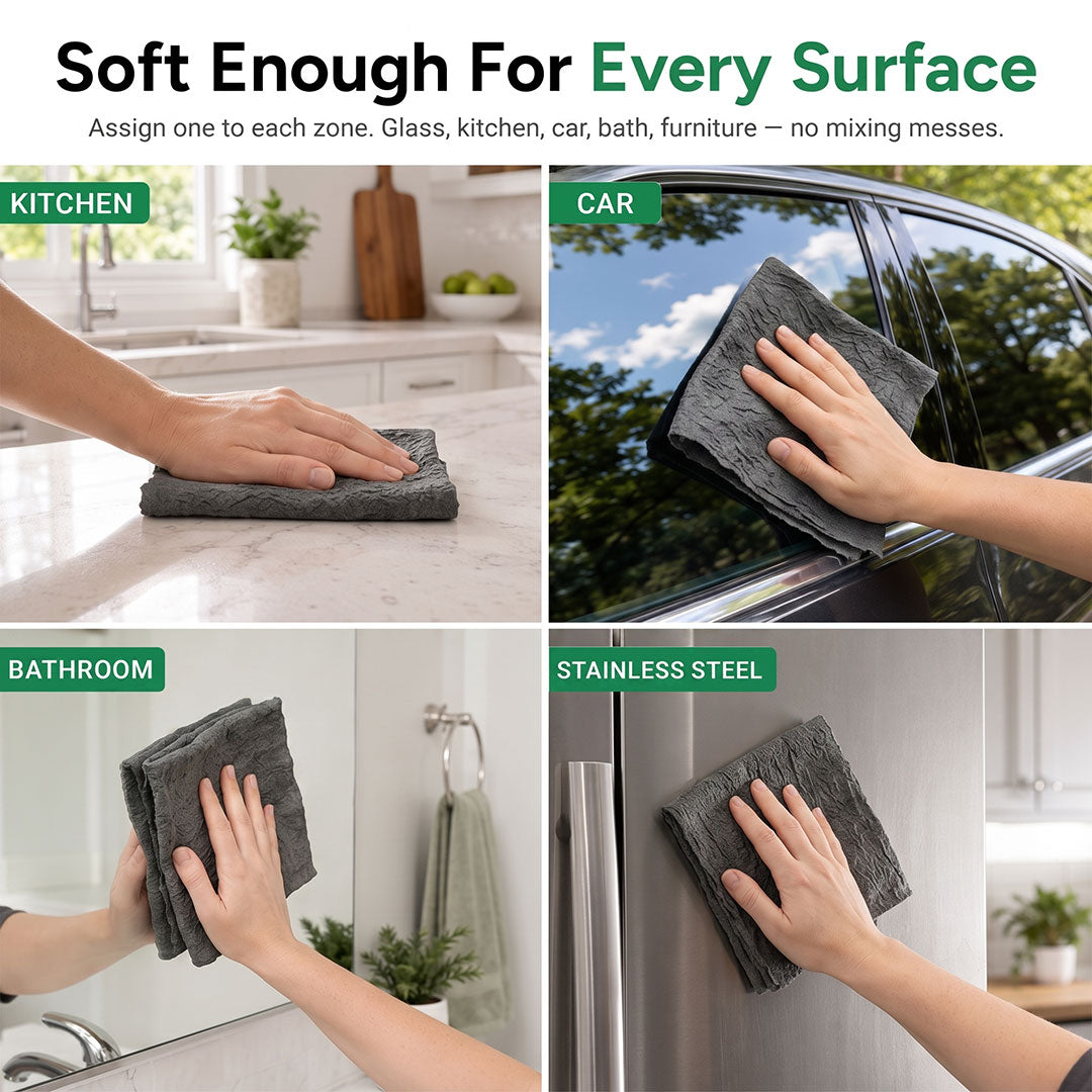 All Purpose Magic Streak Free Household Cleaning Towel (5PC)