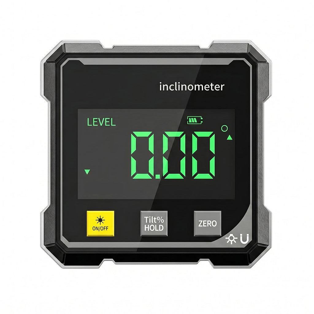 Magnetic Digital Angle Finder with Electronic Laser