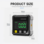Magnetic Digital Angle Finder with Electronic Laser