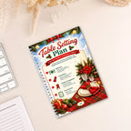 Christmas Preparation Planner, Spiral Holiday Organizer for Gifts, Budget, Decor & Christmas Day