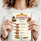 24 Days of Christmas Together, Family Countdown Activity Book with Daily Rituals & Gratitude Pages