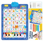 Interactive Talking Alphabet Poster — Bilingual English-Spanish, Games & Songs