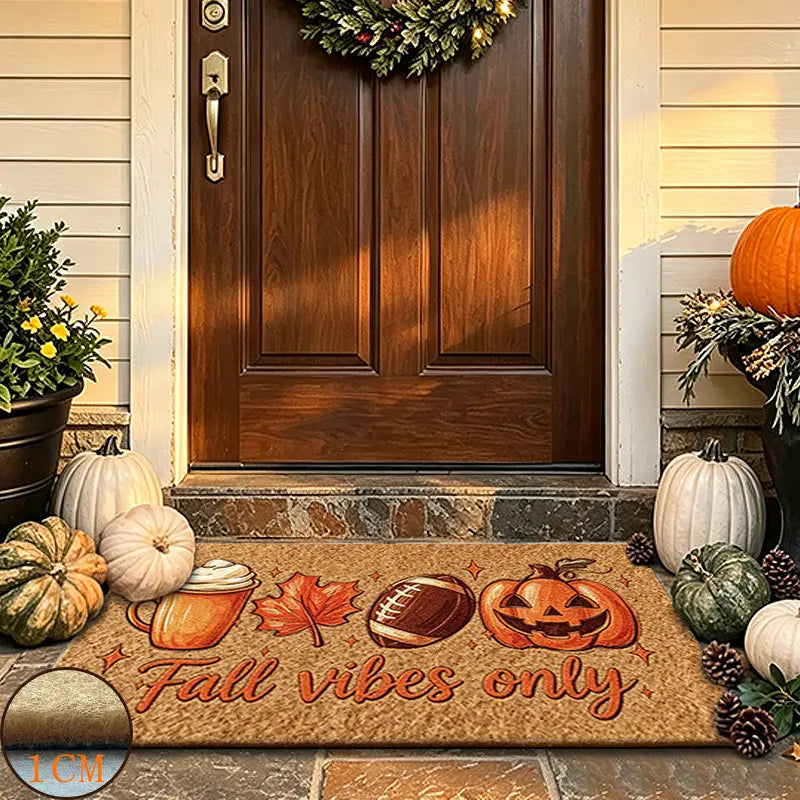 Fall-Themed Welcome Doormat