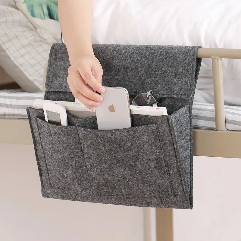Bedside Hanging Organizer – Keep Essentials Within Reach