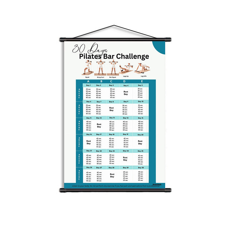 Fitness Exercise Workout Poster