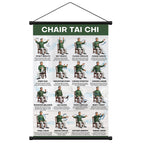 Chair Tai Chi Training Wall Chart —(16 x 24 inches)