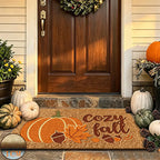 Fall-Themed Welcome Doormat