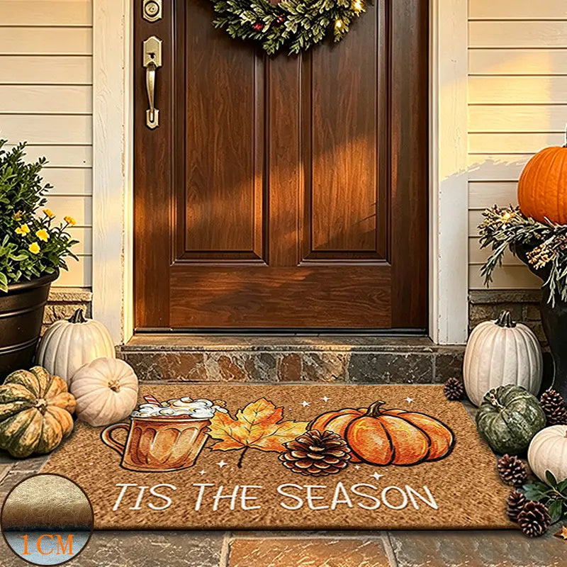 Fall-Themed Welcome Doormat