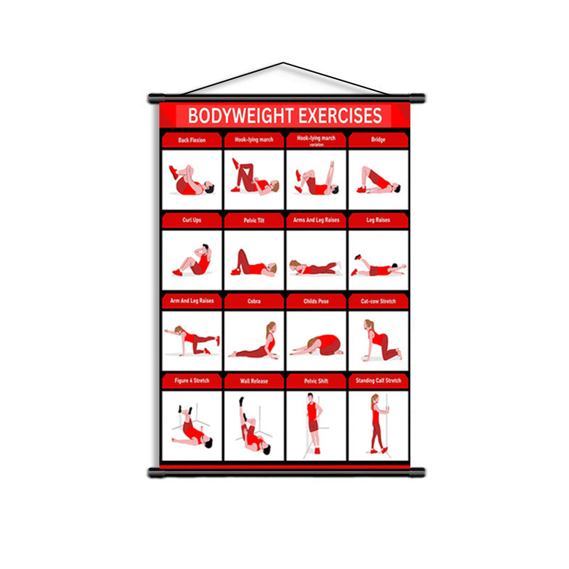 Fitness Exercise Workout Poster