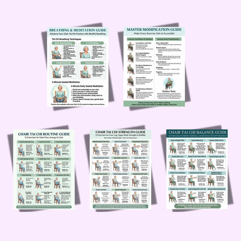 Walking Tai Chi Practice Poster