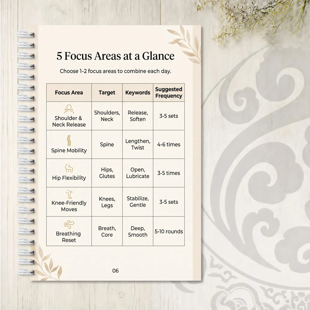28-Day Chair Yoga Book for Seniors, Fully Illustrated Seated Guide