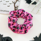 🎃 Hand-Illustrated Halloween Scrunchie Collection (6pc, Limited Batch)