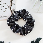 🎃 Hand-Illustrated Halloween Scrunchie Collection (6pc, Limited Batch)