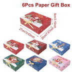 Christmas Square Ribbon Gift Boxes 5