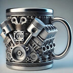 Engine Legend Mug – V8 Engine Style Coffee Mug