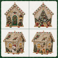 Christmas Diamond Painting Wooden House Kit 1