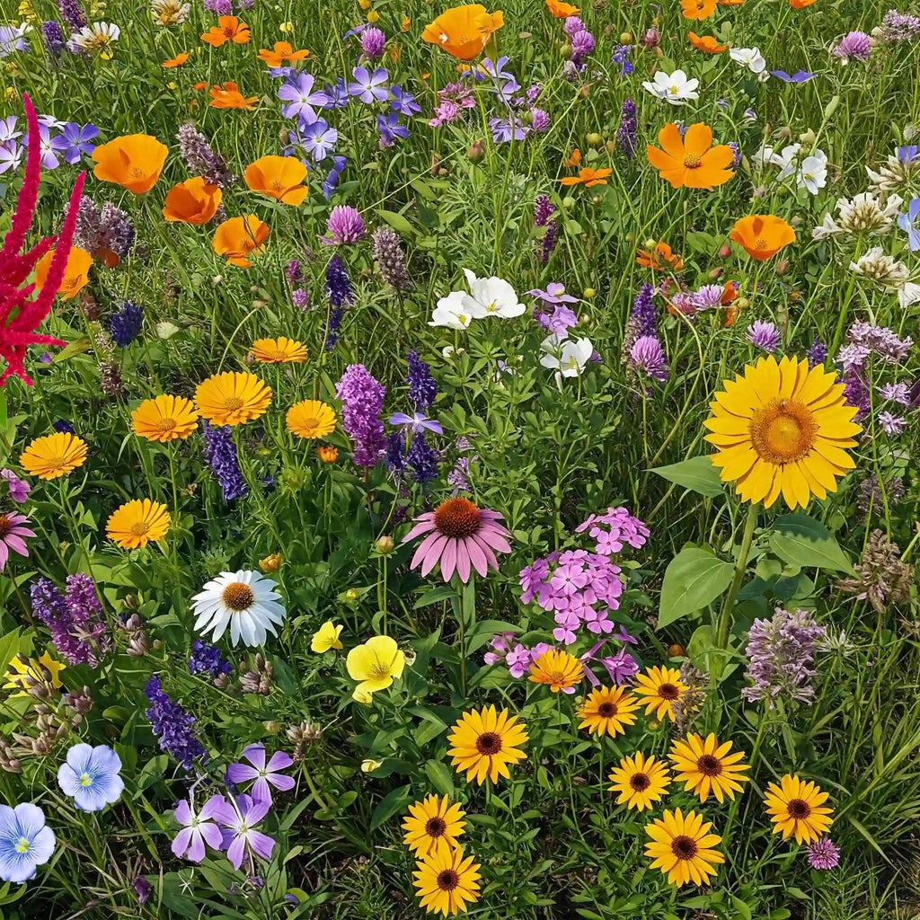 Summer Hardy Wildflower Seeds – Thrive in Heat, Flower Sea☀️