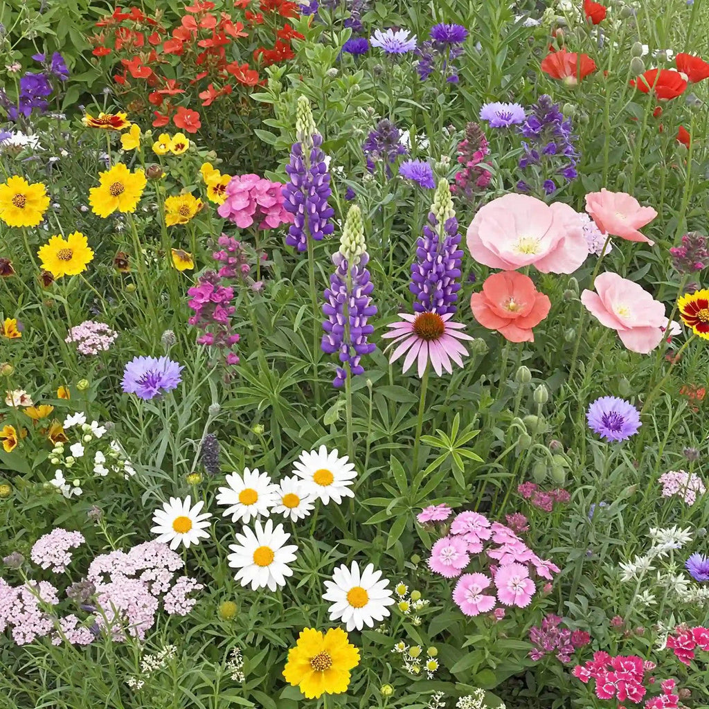Summer Hardy Wildflower Seeds – Thrive in Heat, Flower Sea☀️