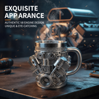 Engine Legend Mug – V8 Engine Style Coffee Mug