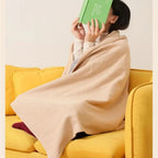 ❄️Heated Wearable Blanket – Stay Warm at Your Desk Without Bulky Layers 🔥（Power bank not included）