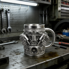 Engine Legend Mug – V8 Engine Style Coffee Mug