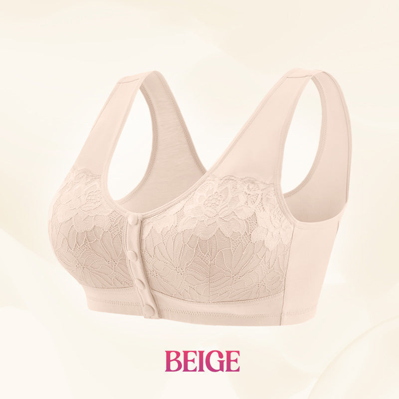 Comfortable Front Buckle Wireless Shaping Bra