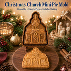 ✝️Faith & Nativity Christmas Mini Pie Mold Collection🥧✨