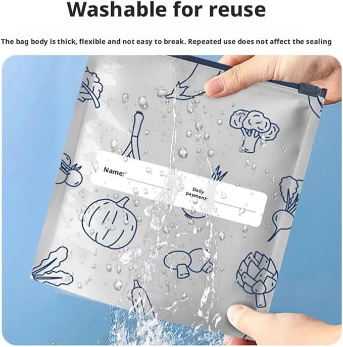 Reusable Aluminum Foil Sealable Storage Bags