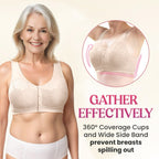Comfortable Front Buckle Wireless Shaping Bra
