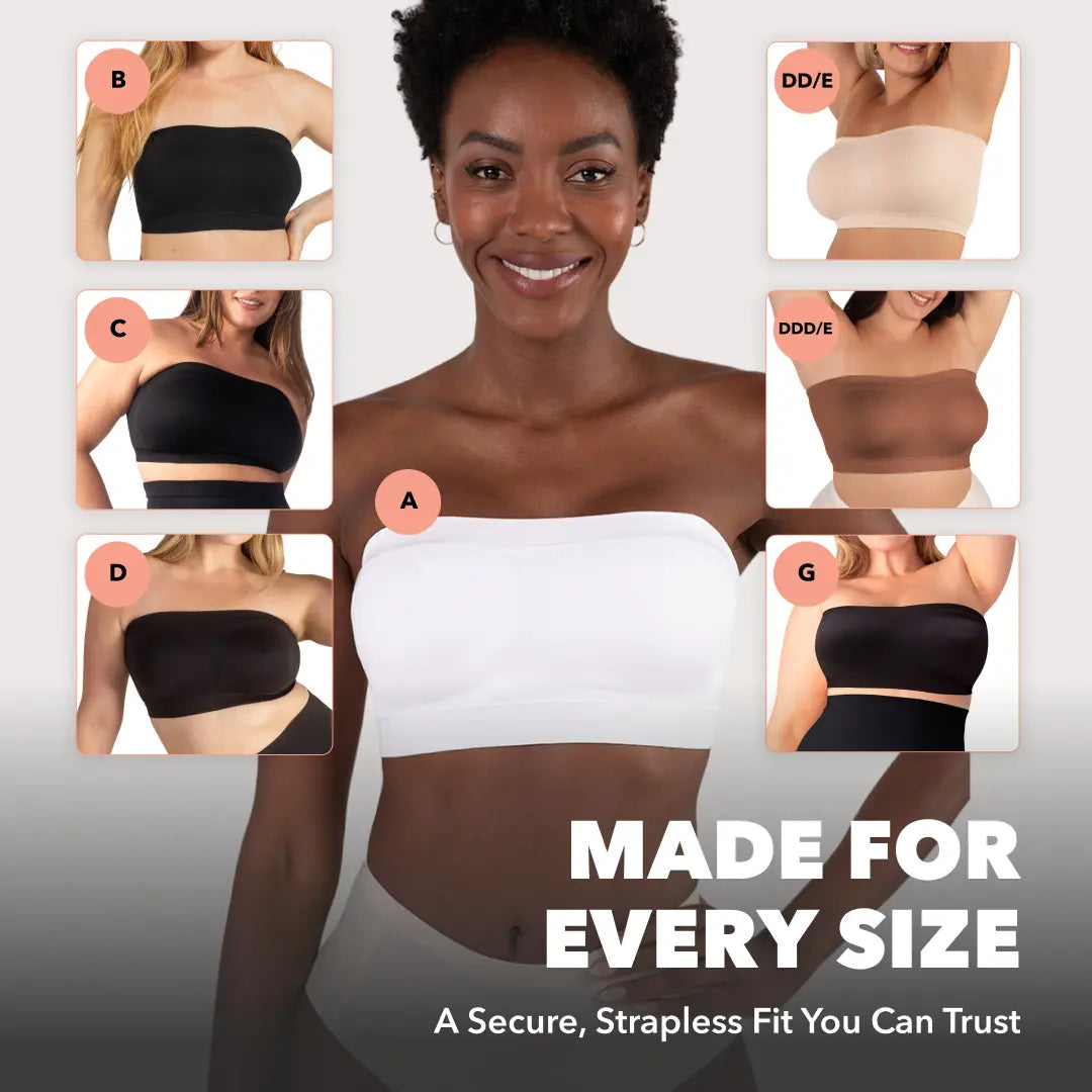 Convertible Strapless Bandeau Bra