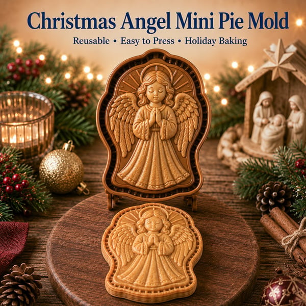 ✝️Faith & Nativity Christmas Mini Pie Mold Collection🥧✨