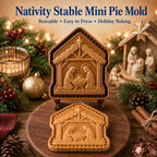 ✝️Faith & Nativity Christmas Mini Pie Mold Collection🥧✨