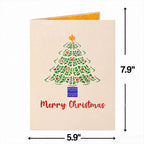 Creative 3D Pop Up Christmas Greeting Card