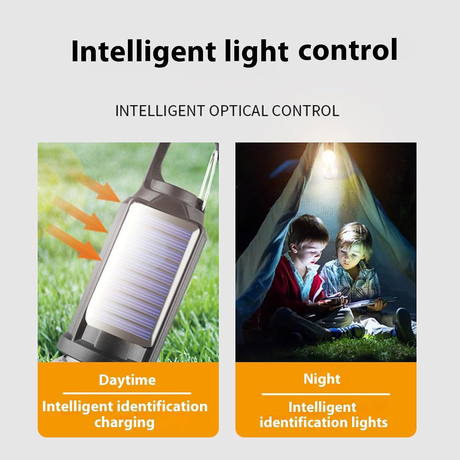 Portable Solar Camping Light Bulb – USB-C Rechargeable LED Tent Lantern