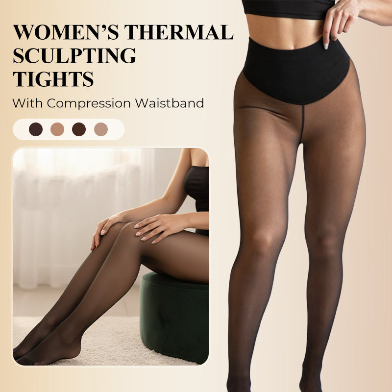 ❄️Winter Hot Sale 50% OFF!!⚡One-Seam Shaping Thermal Fleece Lined Leggings