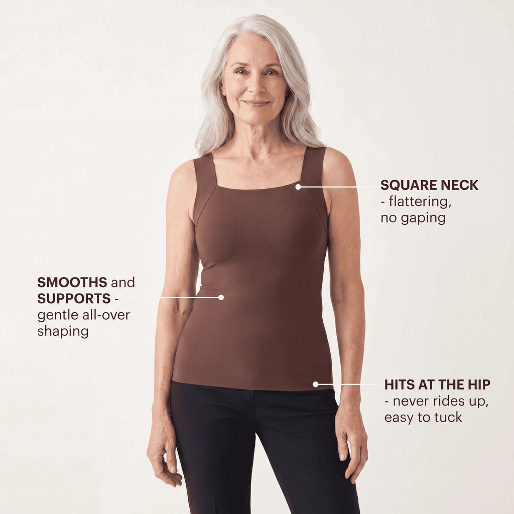 Sculpt Tank with Built-In Bra SUMMET