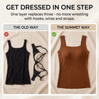 Sculpt Tank with Built-In Bra SUMMET