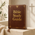 Bible Study Guide & Reflection Journal - All 66 Books, Large Print