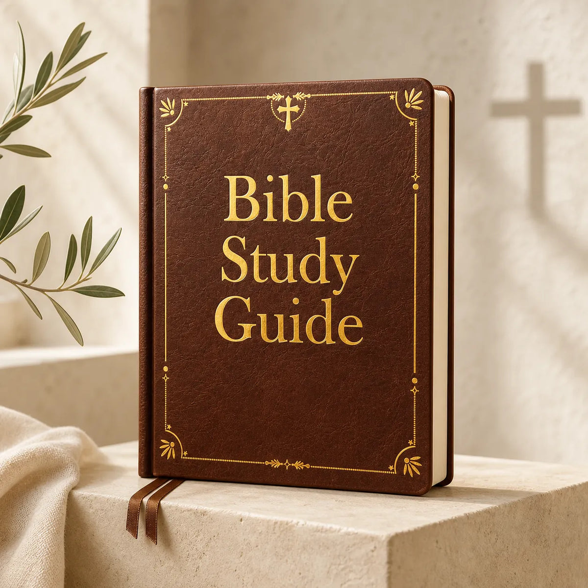 Bible Study Guide & Reflection Journal - All 66 Books, Large Print