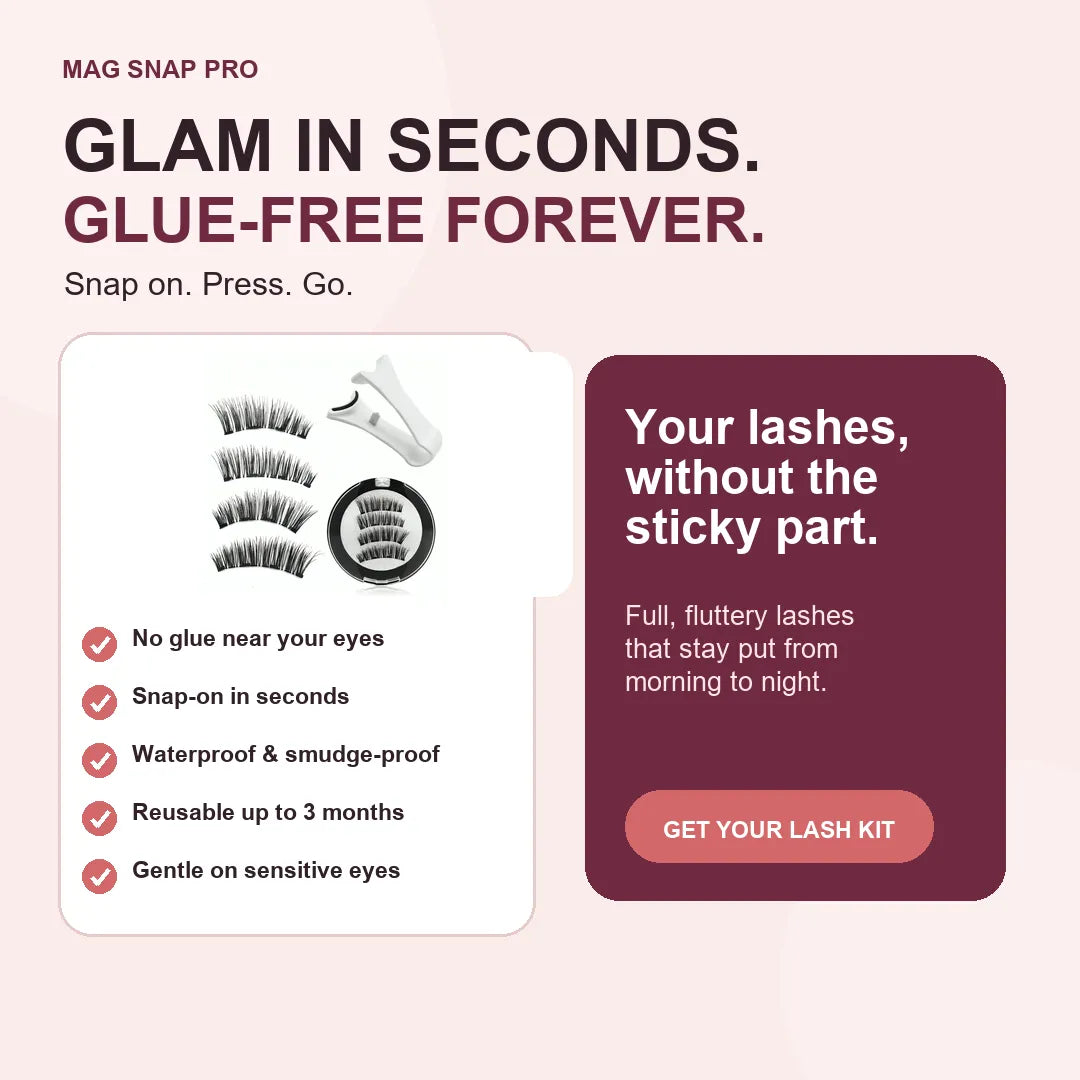 MagSnap Pro Glue-Free Magnetic Eyelash Kit