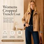 Women’s Cropped Trench Coat