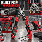 9-in-1 Multi-Functional Digital Display Electrician’s Pliers