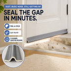 Self-Adhesive Weather Seal Strip, 5m Foam Door & Window Draft Stopper