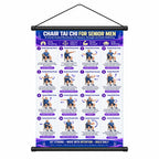 Chair Exercise Wall Chart for Seniors —(16 x 24 inches)